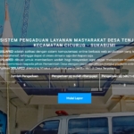 pemerintah desa tenjolaya kecamatan cicurug sukabumi luncurkan aplikasi pengaduan masyarakat desa