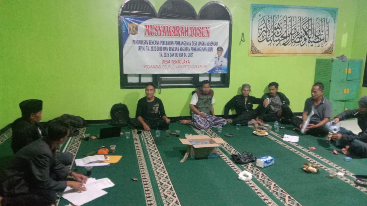 Desa Tenjolaya Gelar Musyawarah Dusun Beruntun, Dimulai Dari Kampung Sadamukti Rw 001