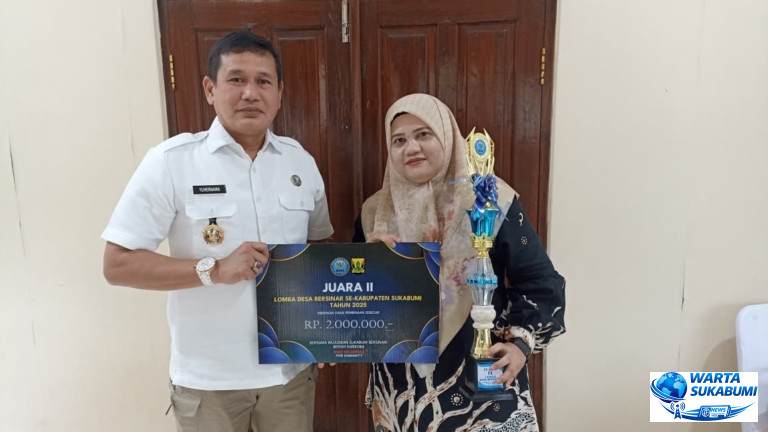 Desa Tenjolaya – Cicurug Raih Juara 2 Desa Bersinar Kabupaten Sukabumi 2025