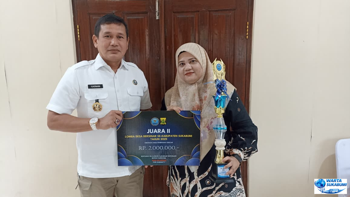 Desa Tenjolaya – Cicurug Raih Juara 2 Desa Bersinar Kabupaten Sukabumi 2025