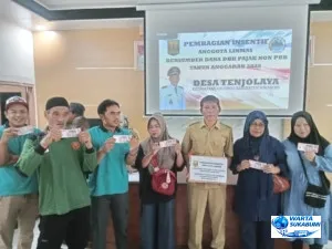 Pemerintah Desa Tenjolaya Cairkan Insentif Linmas Tahap Kedua Tahun 2025