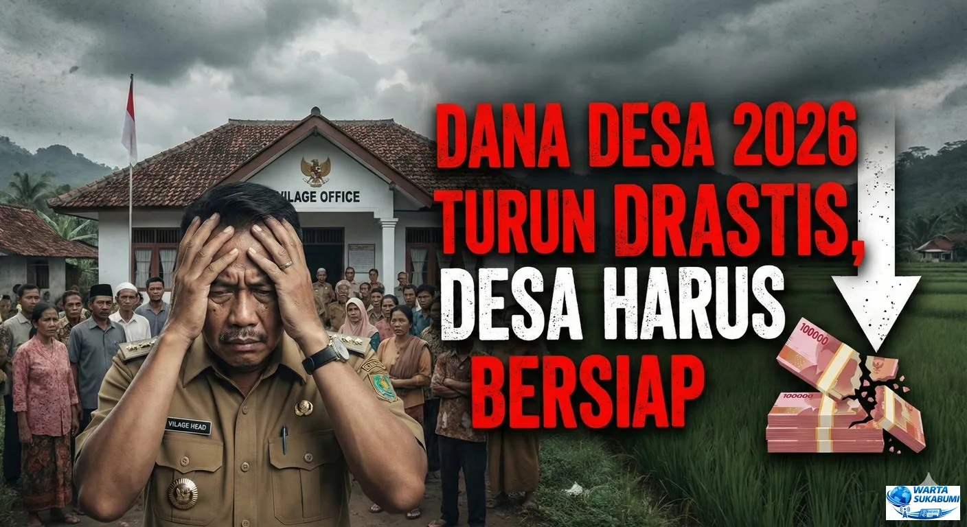 Dana Desa 2026 Turun Drastis, Desa Harus Bersiap