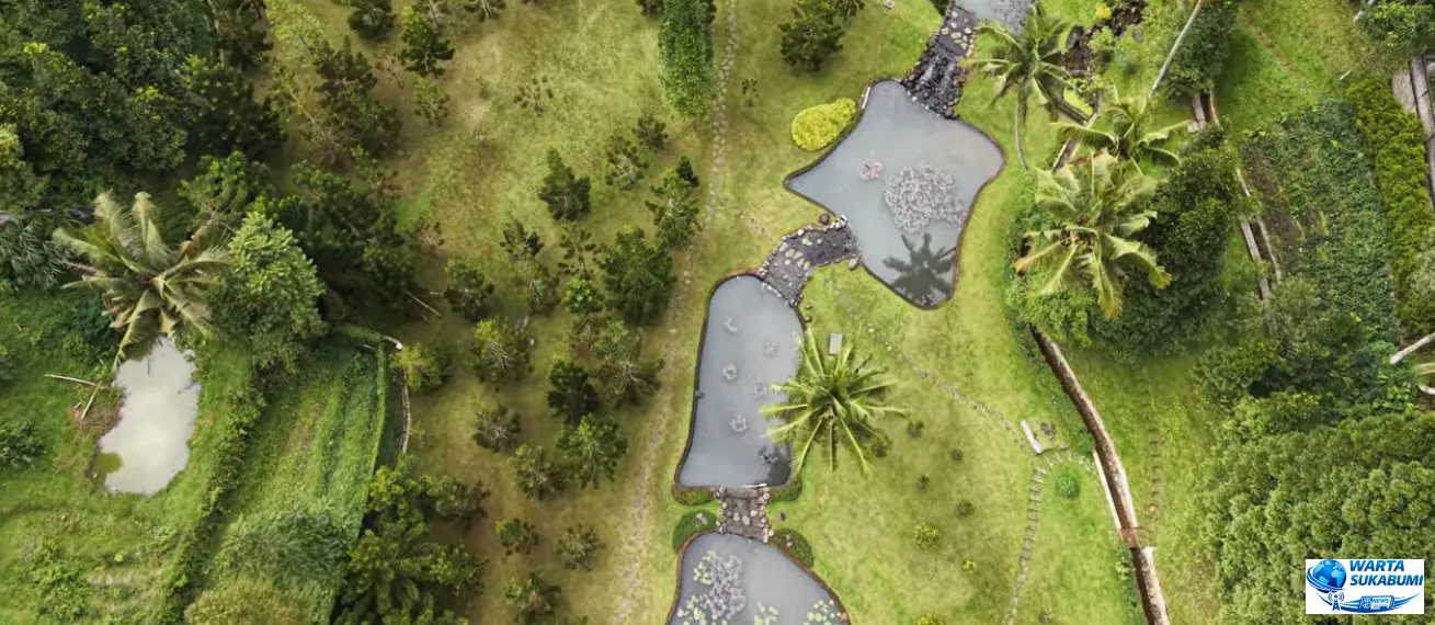 Jarang Terlihat, Beginilah Indahnya Desa Tenjolaya Cicurug dari Atas